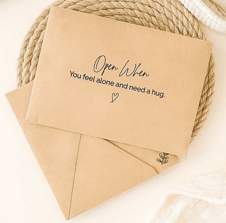 “Open When” Envelope and Letter Set